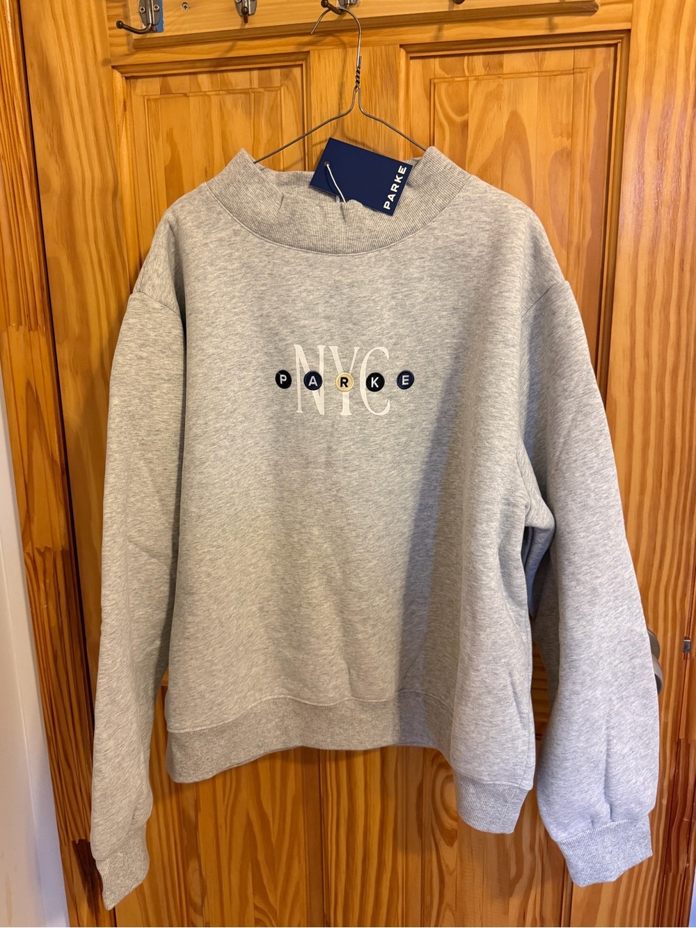 PARKE NYC Mockneck Size L/XL